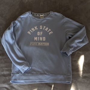 Baby blue sweatshirt!